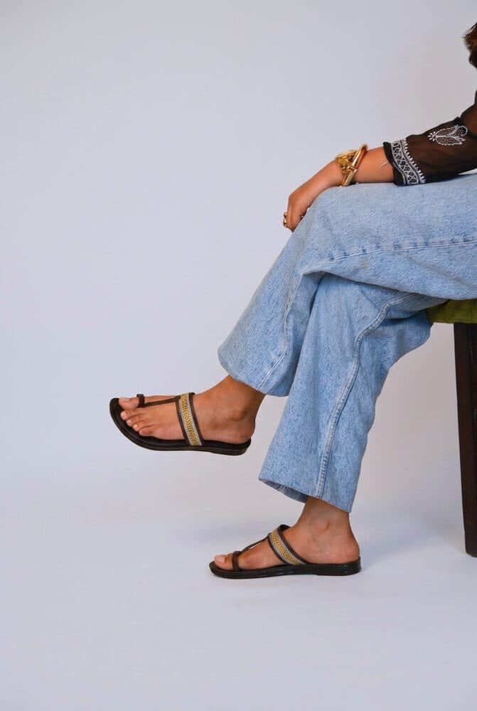 Heritage Toe-Ring Sandal styled shot